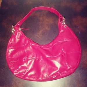 Small, Red, Patent Leather Purse